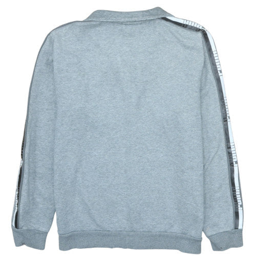Mens UK Size S PUMA Grey Full Zip Sweatshirt