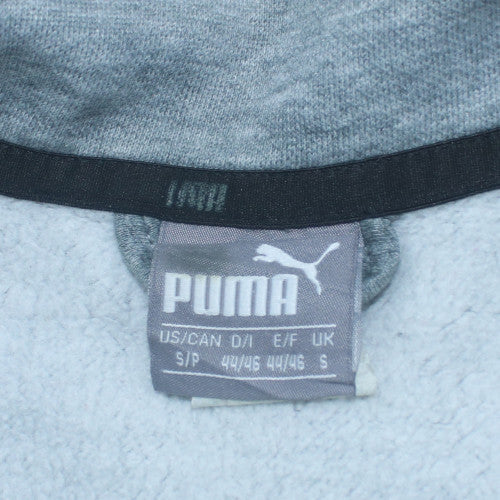 Mens UK Size S PUMA Grey Full Zip Sweatshirt