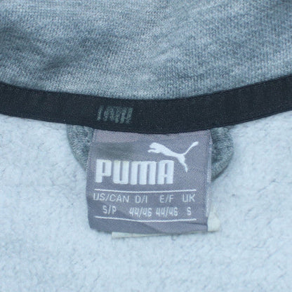 Mens UK Size S PUMA Grey Full Zip Sweatshirt