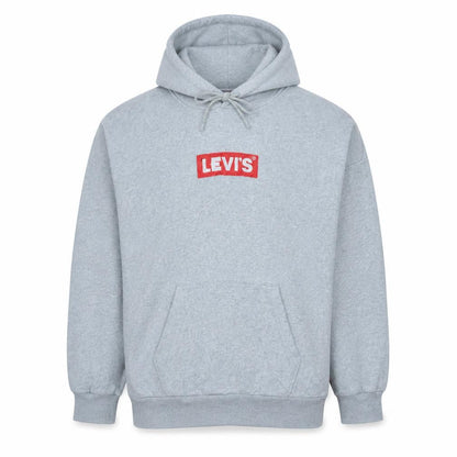 Mens UK Size L Levi's Grey Pullover Hoodie