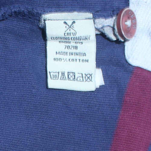 Womens UK Size L Crew Clothing Co Blue Pullover Sweatshirt