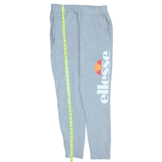 Mens UK Size M ellesse Regular Fit Jogger Grey Trousers