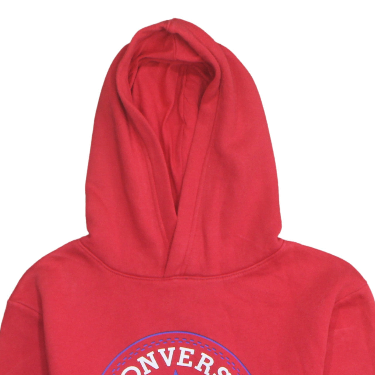 Teens UK Size M Converse Red Pullover Hoodie