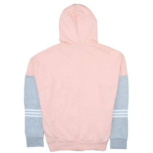 Womens UK Size L adidas Pink Full Zip Hoodie