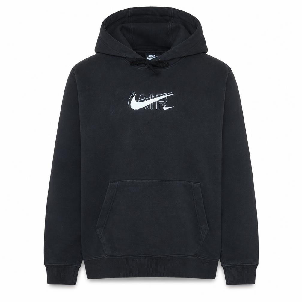 Mens UK Size M Nike Black Pullover Hoodie