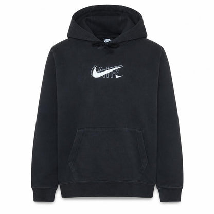 Mens UK Size M Nike Black Pullover Hoodie