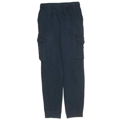 Nike Teens Black Fleece Cargo Jogger Trousers Size L 147-158cm