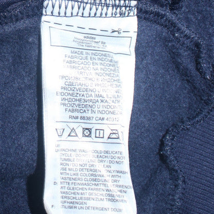 Womens UK Size L adidas Blue Full Zip Hoodie