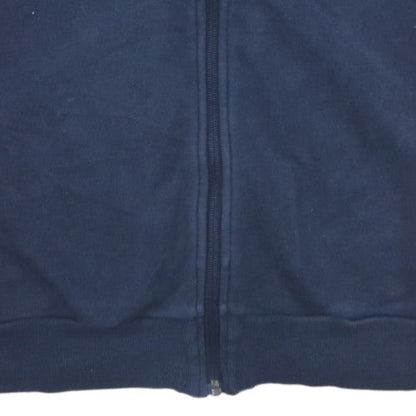 Womens UK Size L adidas Blue Full Zip Hoodie