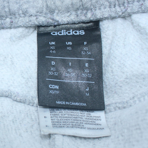 Womens UK Size XS adidas Regular Fit Jogger Grey Trousers