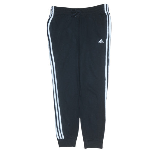 Womens UK Size M adidas Regular Fit Jogger Black Trousers