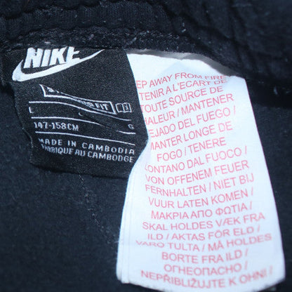 Womens UK Size 158 Nike Regular Fit Jogger Black Trousers