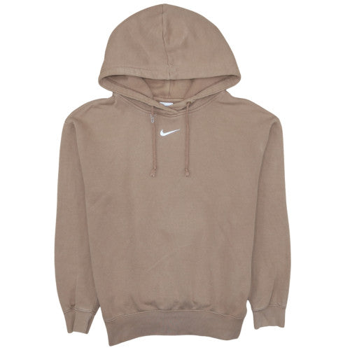 Mens UK Size XS Nike Brown Pullover Hoodie