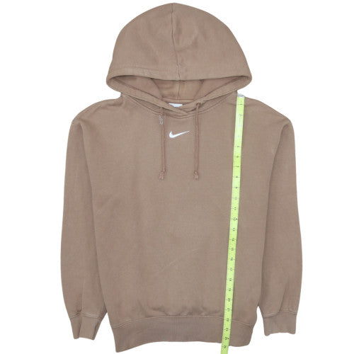 Mens UK Size XS Nike Brown Pullover Hoodie