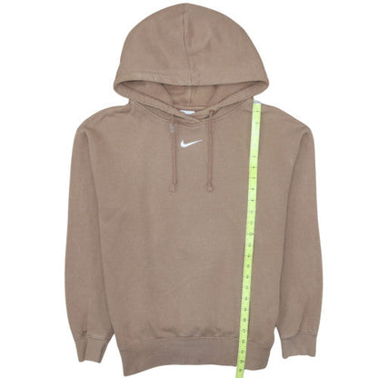 Mens UK Size XS Nike Brown Pullover Hoodie