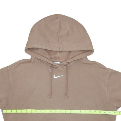Mens UK Size XS Nike Brown Pullover Hoodie