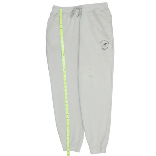Mens UK Size M New Balance Regular Fit Jogger Grey Trousers