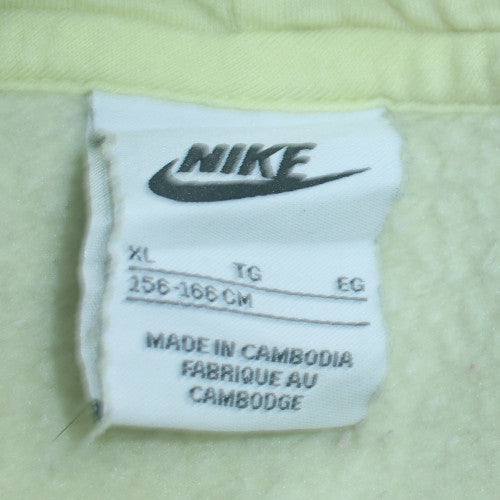 Mens UK Size XL Nike Beige Pullover Hoodie