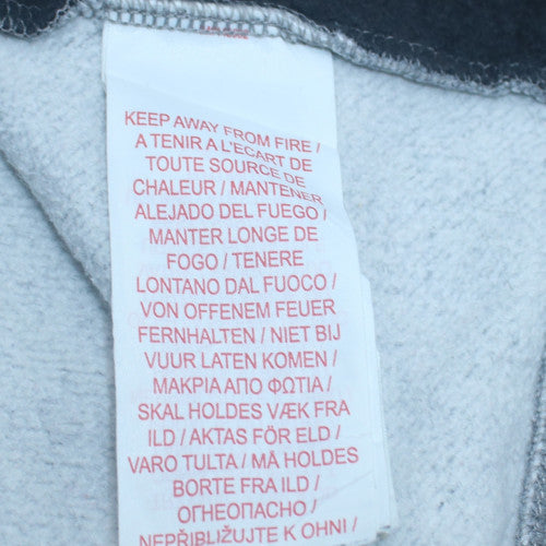 Teens UK Size L Nike Grey Full Zip Hoodie