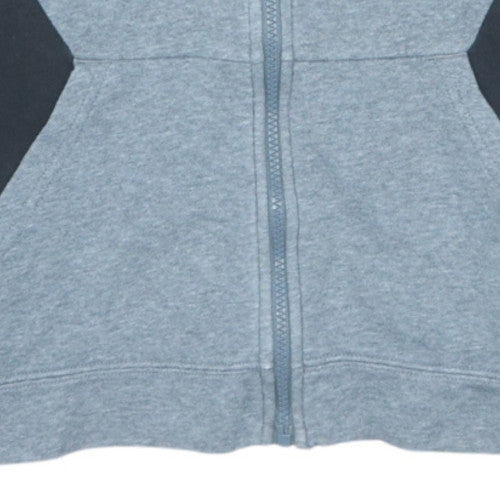 Teens UK Size L Nike Grey Full Zip Hoodie