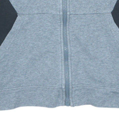 Teens UK Size L Nike Grey Full Zip Hoodie