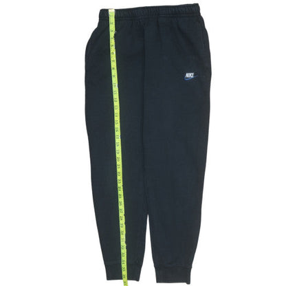 Mens UK Size M Nike Regular Fit Jogger Black Trousers