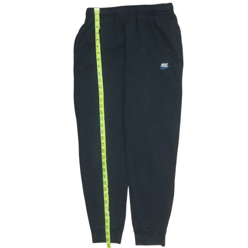 Mens UK Size M Nike Regular Fit Jogger Black Trousers
