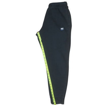 Mens UK Size M Nike Regular Fit Jogger Black Trousers