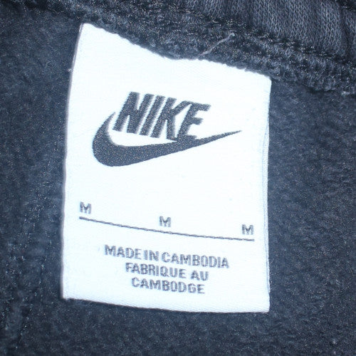 Mens UK Size M Nike Regular Fit Jogger Black Trousers