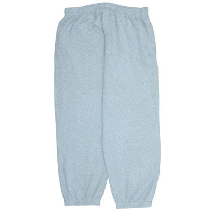 Champion Men Grey Fleece Sweatpants M Regular Fit Elastic Waist