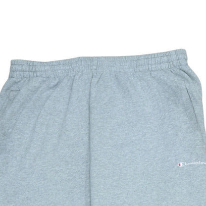 Champion Men Grey Fleece Sweatpants M Regular Fit Elastic Waist