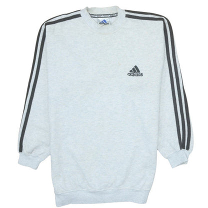 Mens UK Size L adidas Grey Pullover Sweatshirt