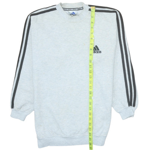 Mens UK Size L adidas Grey Pullover Sweatshirt