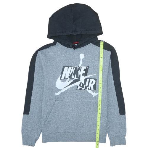Teens UK Size L Nike Grey Pullover Hoodie