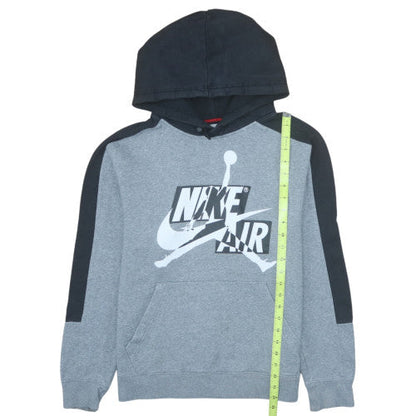 Teens UK Size L Nike Grey Pullover Hoodie