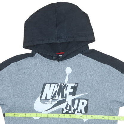 Teens UK Size L Nike Grey Pullover Hoodie
