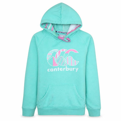 Womens UK Size M Canterbury Green Pullover Hoodie