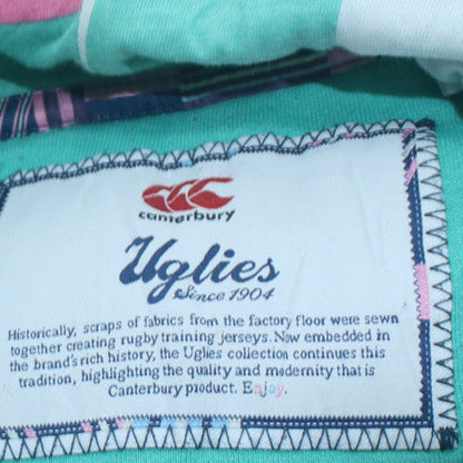 Womens UK Size M Canterbury Green Pullover Hoodie