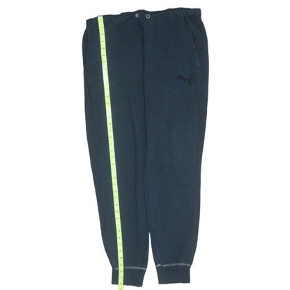 Mens UK Size L PUMA Regular Fit Jogger Black Trousers