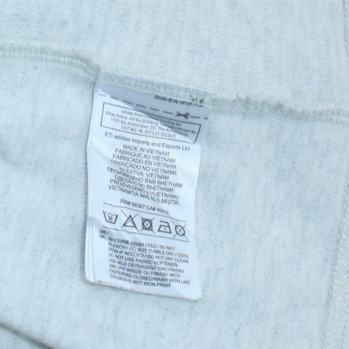 Mens UK Size XL adidas Beige Full Zip Hoodie
