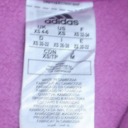 Womens UK Size XS adidas Purple Pullover Hoodie