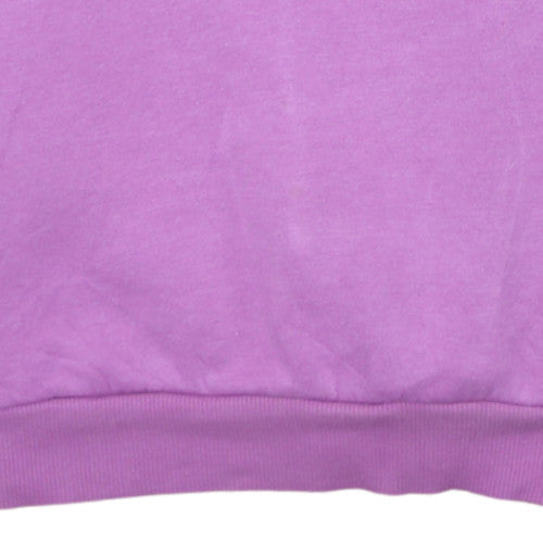 Womens UK Size XS adidas Purple Pullover Hoodie