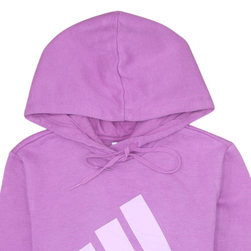 Womens UK Size XS adidas Purple Pullover Hoodie