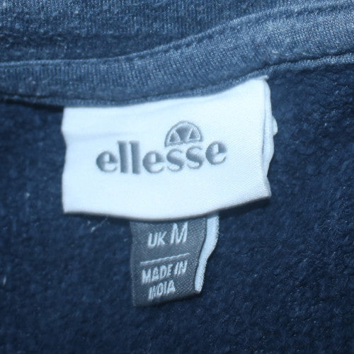 Mens UK Size M ellesse Blue Pullover Hoodie