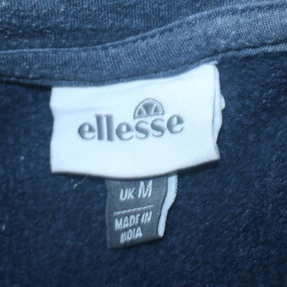 Mens UK Size M ellesse Blue Pullover Hoodie