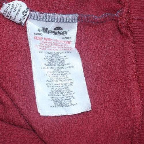 Mens UK Size M ellesse Blue Pullover Hoodie