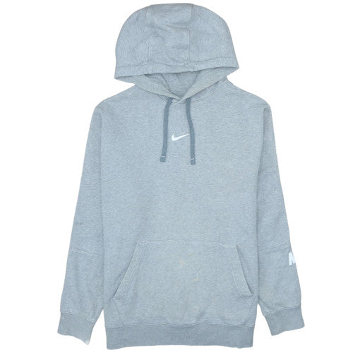 Mens UK Size L Nike Grey Pullover Hoodie