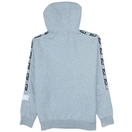Mens UK Size L Nike Grey Pullover Hoodie