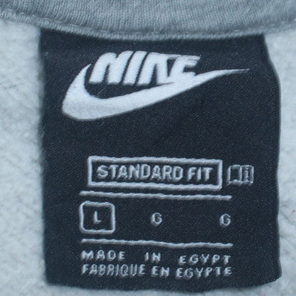 Mens UK Size L Nike Grey Pullover Hoodie