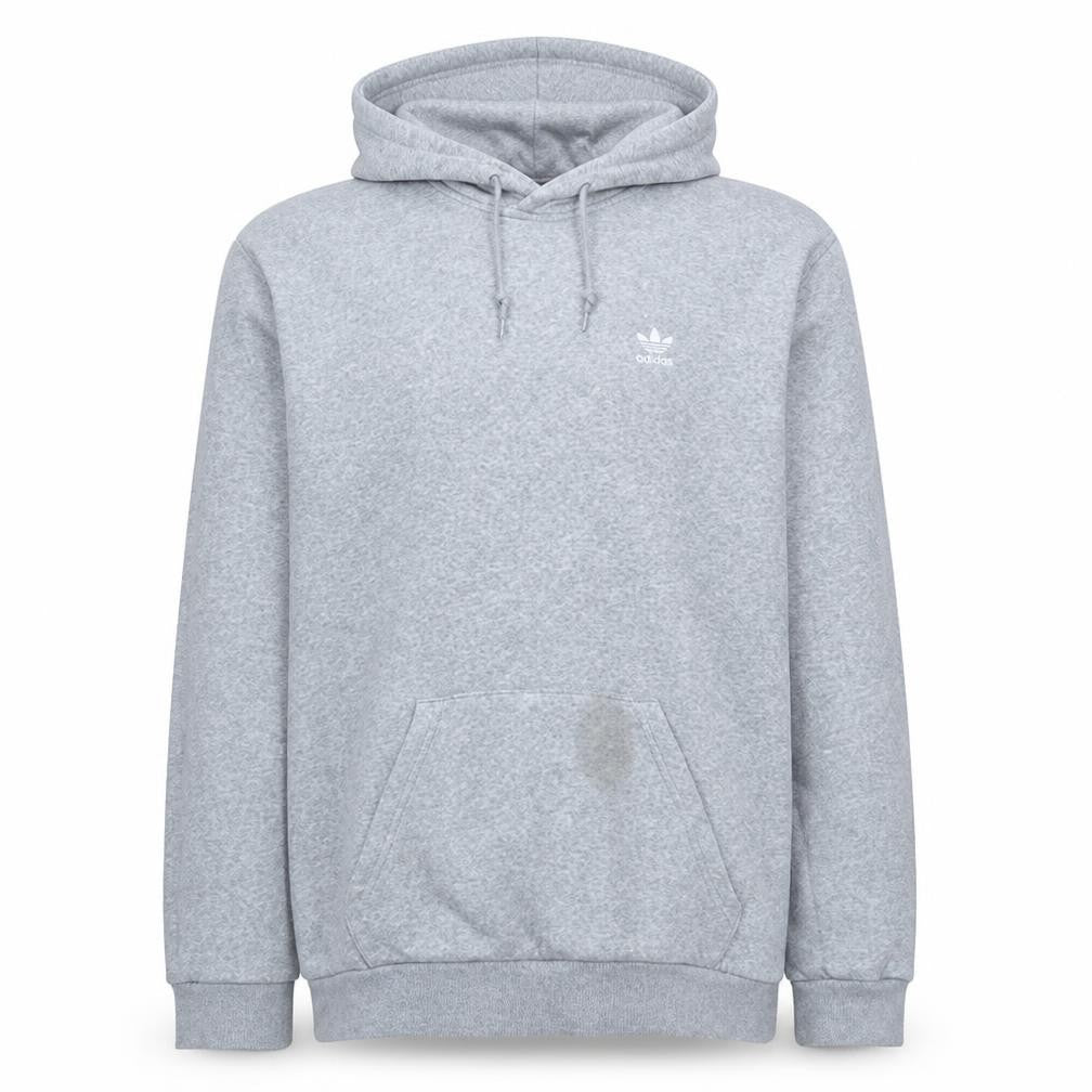 Mens UK Size M adidas Grey Pullover Hoodie